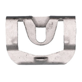 Auveco 9633 Window Reveal Molding Clip, Metal, 100-Pack