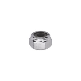 Auveco 11059 Metric Nylon Insert Lock Nut DIN 985, M12-1.75, Zinc, Box of 1