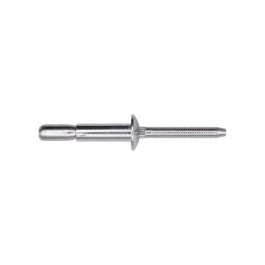 Auveco 12093 Monobolt Rivet, 1/4" Diameter, .350" to .625" Grip Range, Stee