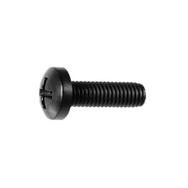 Auveco 21608 Phillips Pan Head License Plate Screw, M6-1.0 x 20 Millimeter,