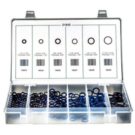 Auveco 21845 Air Conditioning O-Ring Assortment, Blue Neoprene, for R134A &