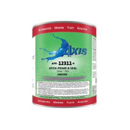 Axis APR12311-4 Epox-Prime and Seal Epoxy Primer Sealer, Gray, 4:1 Mix, 1 Q