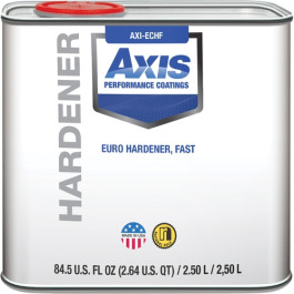 Axis ECHF Euro Hardener Fast, National Rule Clearcoat Activator, 2.5 Liters