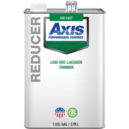 Axis LVLTG Low VOC Lacquer Thinner, Paint Reducer and Equipment Cleaner, 1