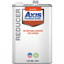 Axis N6201 Fast Drying Urethane Reducer for Paints, Clears, and Primers, Na