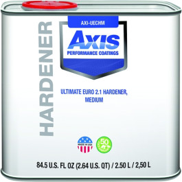 Axis UECHM Ultimate Euro 2.1 Medium Hardener, Low VOC, 2:1 Mix, 2.5 Liter