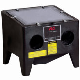 S & H Industries 40389 ALC Bench Top Abrasive Blast Cabinet, 80-110 PSI, Polyethylene Construction