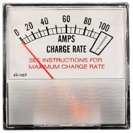 Associated Equipment 605204 Ammeter, 0-100 Amp Range, with Boost, for 6010A