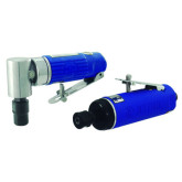 Astro Pneumatic 1222 1/4" Blue Composite Body Angle and Medium Die Grinder Set