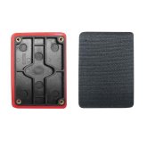 Astro Pneumatic 4613 Hook and Loop Back-Up Pad, for 314 Jitterbug Palm Sander, 3 x 4 Inch