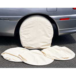 Astro Pneumatic 9004 Canvas Wheel Maskers, Up to 15 Inch Capacity, Set of 4