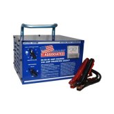 Associated 6010B Heavy-Duty Battery Charger, 6/12/24 Volt, 60/60/30 Amp wit