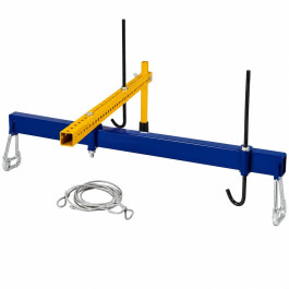 Astro Pneumatic 5820 Engine Transverse Bar with Support Arm, 700 lb Capacit