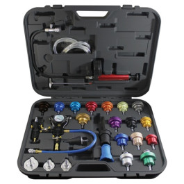 ATD 3301A Master Cooling System Pressure Test and Refill Kit, 27 Piece Set