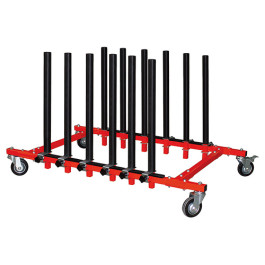 ATD 6579 Mobile Panel Storage Rack, 47" x 28" x 25", 330 Pound Capacity