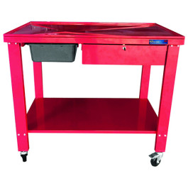 ATD 70325A Heavy-Duty Tear Down Table with Drain, 1000 Pound Capacity, 48"