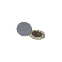 Performance 1 343024 Type R Quick-Change Abrasive Disc, 3", 24 Grit, Zircon