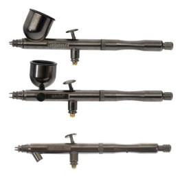 Badger R123C Extreme Renegade Airbrush Set, Velocity R1V, Spirit R2S, Rage R3R, Storage Case