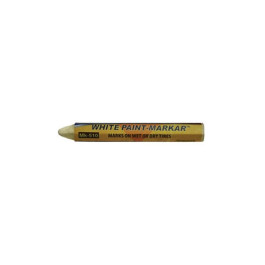 BlackJack MK-510-2 White Hex Paint Markers, 1/2", Wet or Dry Surface Markin