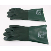 Brut Manufacturing 61100 Rubber Sand Blasting Gloves, Gauntlet - Type Pro Series, 15"
