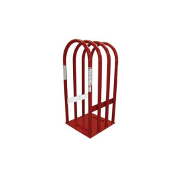 Branick 00-0118 Model 2240 4-Bar Tire Inflation Safety Cage, No-Mar Side St