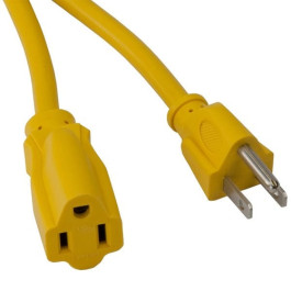 Bayco SL-750 Extension Cord with Single Outlet, 50 ft, 16/3 SJTW, 13 amp