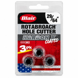 Blair 11113KX Karbon-X Rotabroach Cutter, 29/64", Pack of 3