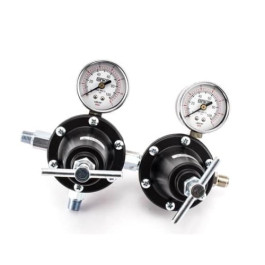 Binks 85-453 Dual Regulator Assembly for Pressure Pots (Air 100 psi / Fluid