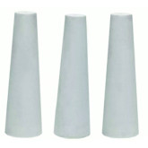Brut Manufacturing 52000 Type 2 Small Ceramic Nozzles, 1/8", 3-Pack