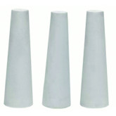 Brut Manufacturing 72400 Type 1 Large Ceramic Nozzles, 1/4", 3-Pack