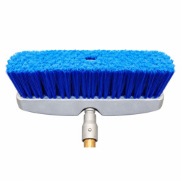 Bruske 4116C4 Truck and Vehicle Wash Brush, 10", Blue Soft Flagged Polyeste