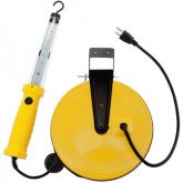 Bayco SL-866 High Lumen LED Multi Purpose Work Light with Magnetic Hook on 50' Retractable Reel