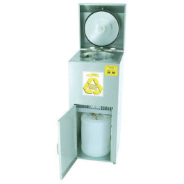 Uni-Ram URS500 Solvent Recycler, 5 Gallon Tank, Stainless Steel, 120V, 1500W Heater, Computer-Controlled with 6 Temperature Settings