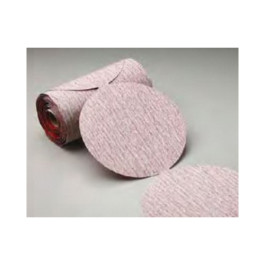 Carborundum 18171 Carbo Premier Red Dri-Lube PSA Sanding Disc Roll, 6" P120