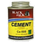 BlackJack CE-508 Clear Flammable Cement 8oz Can