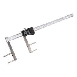 Central Tools 3B531 Digital Drum Gauge, Steel, Electronic 4" - 20" Wheel-On Drum Measurement