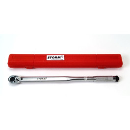 Central Tools 3T660 Torque Wrench, Steel, 3/4" Drive, 100-600 Ft-Lb, Micrometer Click