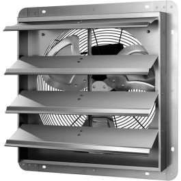 Airmaster EPRSM16 Low Pressure Shutter Fan, 16 inch, 115 V, 1216/765 CFM