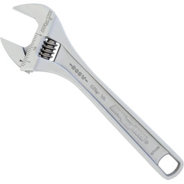 Channellock 808W Adjustable Wrench, Chrome Finish, 8" Overall Length, 1.18" Jaw Capacity