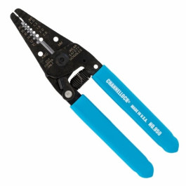 Channellock 958 Wire Stripper, Strips 10 To 20 AWG, 6-1/4" Overall Length, Channellock Blue Grips