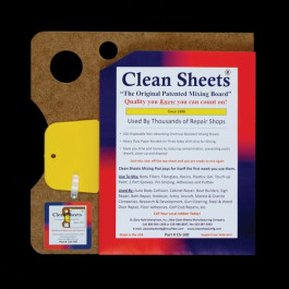 Clean Sheets CS100 Disposable Paper Mixing Board, 12" x 12", 100 Sheet Pad