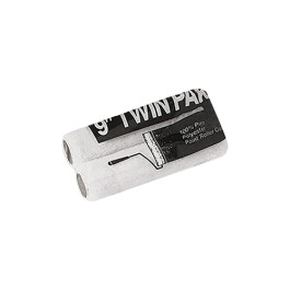 Corona R-900-9 Twin Paks Paint Roller Covers, 9", 3/8" Nap, Polyester, Card
