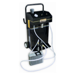 CPS Products AFM100 A/C Flush Machine, Steel, Air-Operated 2.5-Gal Twin Tank System with Forward/Reverse Flushing