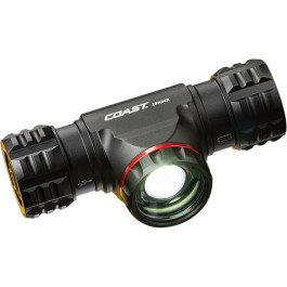 COAST 30344 XPH34R Rechargeable Dual Power LED Headlamp and Flashlight Hybr