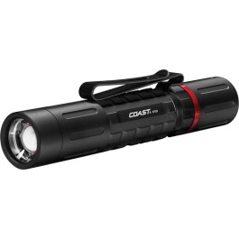 Coast 31357 XP2R Rechargeable Pocket Flashlight, Black, 520 Lumens, Twist F