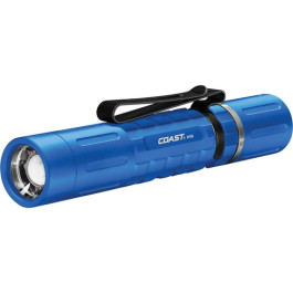 Coast 31358 XP2R Rechargeable Pen Flashlight, Blue, 520 Lumens, Twist Focus