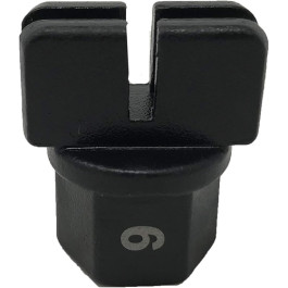 CTA 1326 Drain Plug Adapter for Ford, Lincoln, and Toyota Vehicles, Plastic Drain Plug Removal Tool
