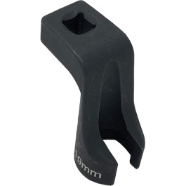 CTA 7398 Detroit Diesel Injection Line Socket, 19mm Hex Crow's Foot Design, Offset 3/8" Drive