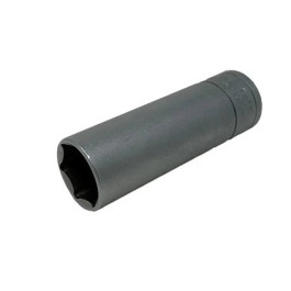 CTA Tools 7457 Ford Flow Sensor Socket, Extra-Deep, 19 mm, 3/8" Drive, for Ford Fuel and Engine Temperature Flow Sensor