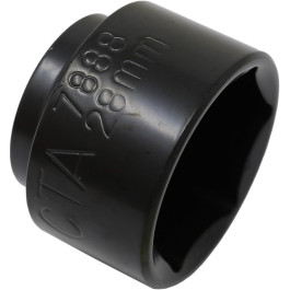 CTA Tools 7888 Fuel Filter Socket, 28 mm, Extra Low Profile, 3/8 inch Drive, for 6.7L Cummins and 3.0L EcoDiesel